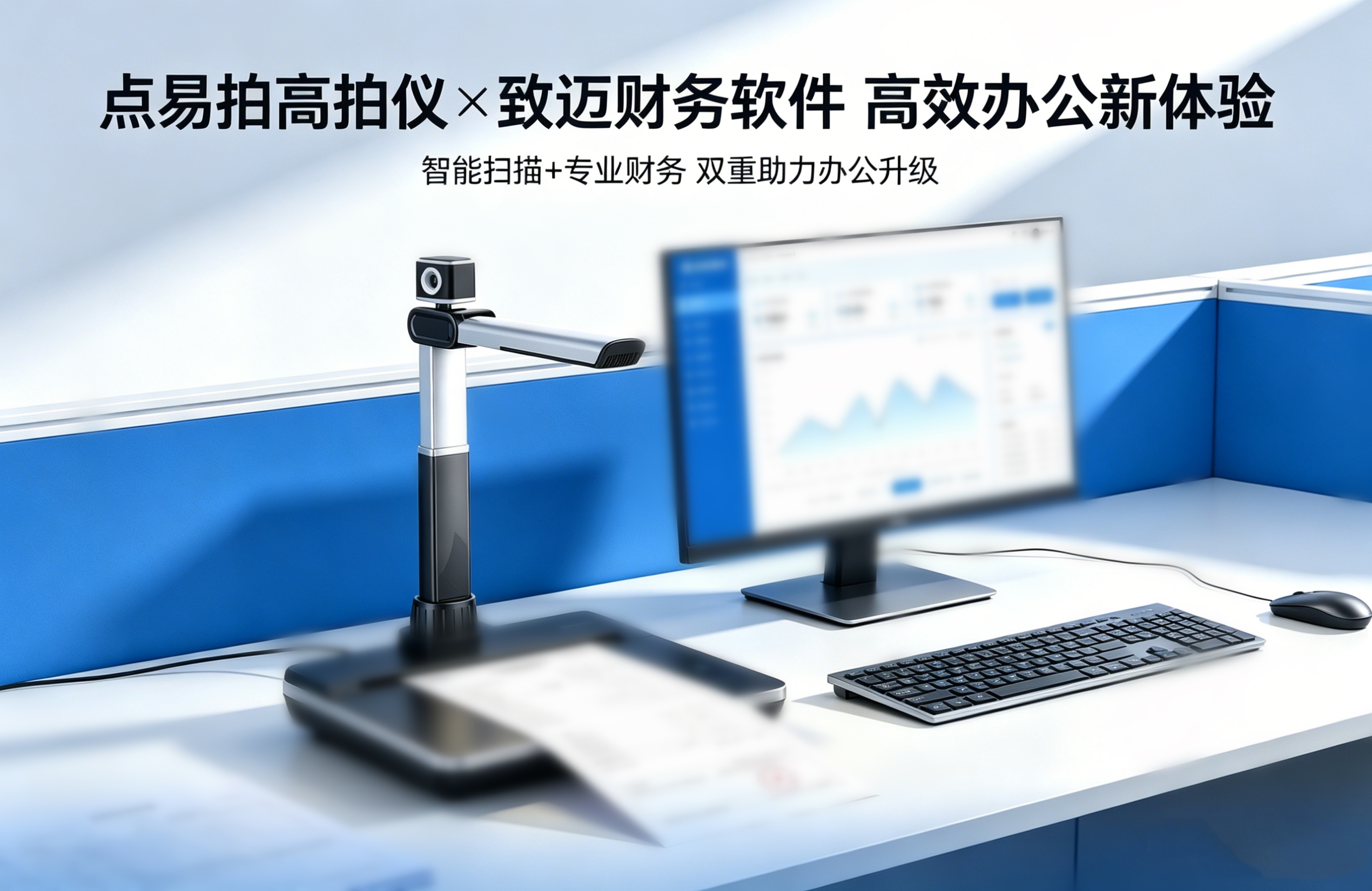 点易拍高拍仪与致迈财务软件的深度合作